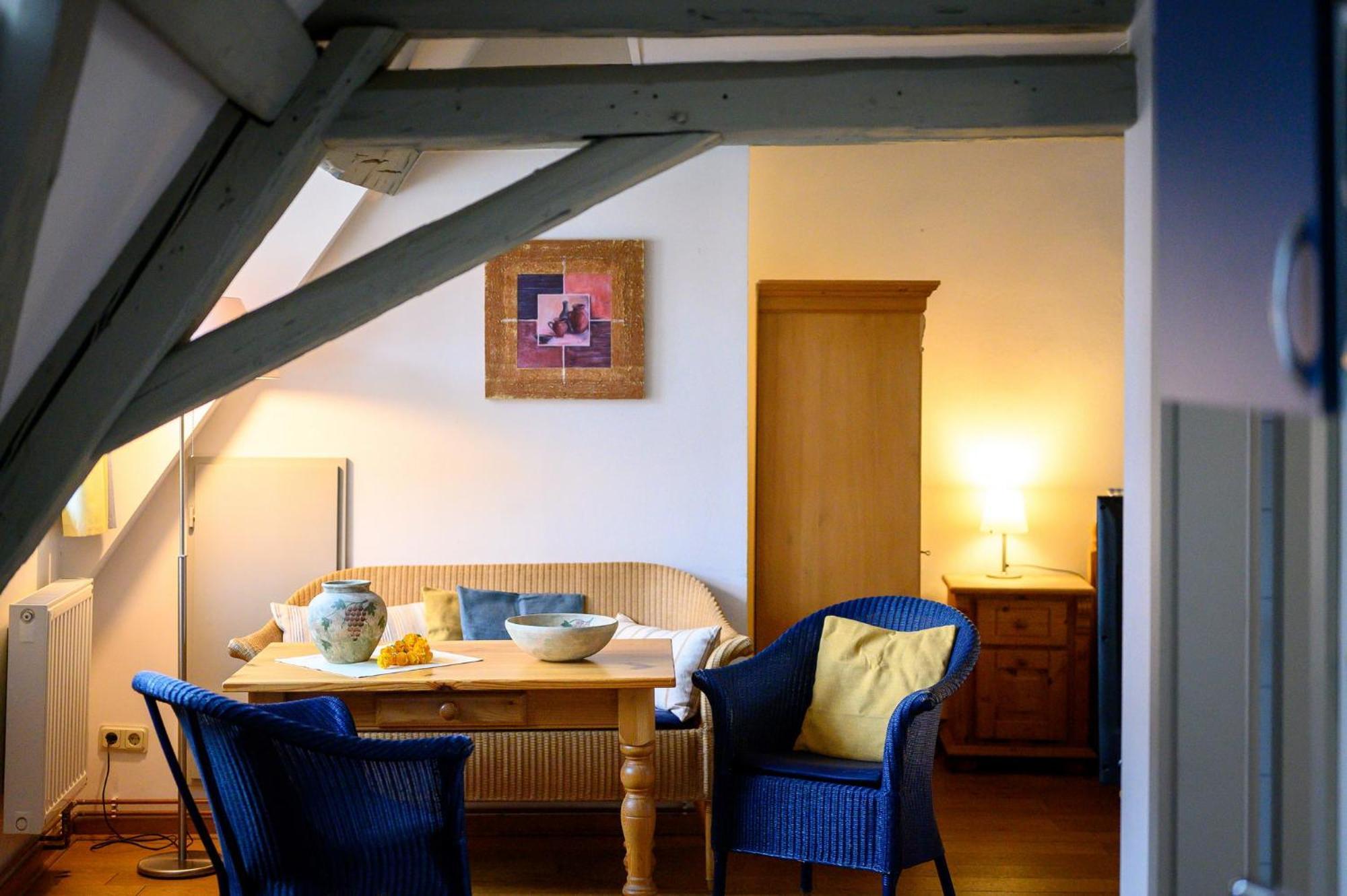 Hotel Pension St Nikolai เควดลินบวร์ก ภายนอก รูปภาพ